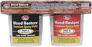 JB Weld 40006, Premium Wood Repair Epoxy, 16 oz Plastic Tub_main