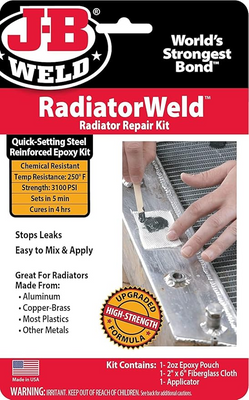 JB Weld 2120, Radiator & Plastic Tank Repair Kit_main