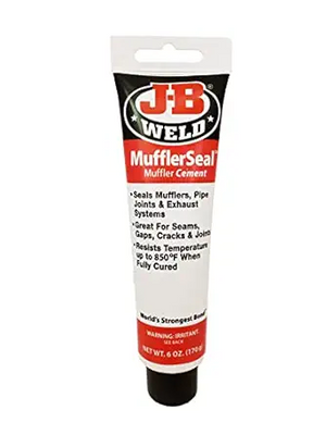 JB Weld 37906, MufflerSeal Muffler Cement 6 oz., Plastic Tube 6 oz_main