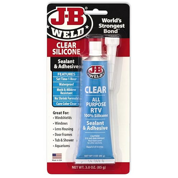 JB Weld 31310, Clear RTV, 3 oz Tube_main