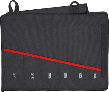 Knipex 00 19 55 S5 LE 6 Pocket Roll-Up Tool Bag-Cobra, Empty Knipex 00 19 55 S5 LE 6 Pocket Roll-Up Tool Bag-Cobra, Empty