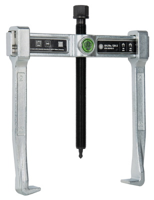 KUKKO 120-2, 2-arm universal puller "VARIO" 150 x 150 mm with spring-loaded end safety device_main