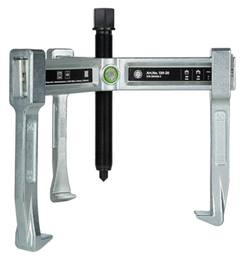 KUKKO 130-20, 3-arm universal puller "VARIO" with spring-loaded end safety device_main