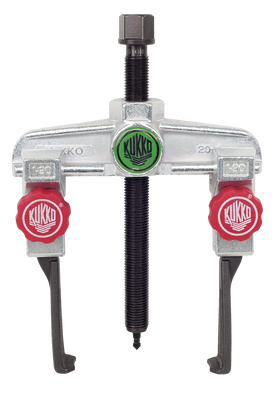 KUKKO 20-1+S-T, 2-arm universal puller 90 x 100 mm with extremely narrow, quick-adjustable trigger hooks_main