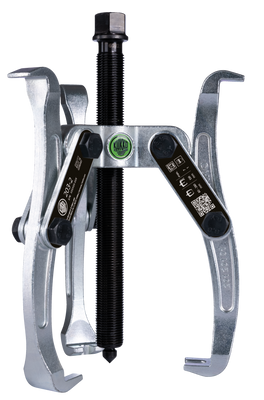 KUKKO 203-2, 3-armed lug puller 280 x 130 mm with oscillating and reversible puller legs and combi traverse_main