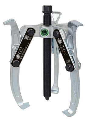 KUKKO 203-3, 3-armed lug puller 350 x 260 mm with oscillating and reversible puller legs and combi crosshead_main