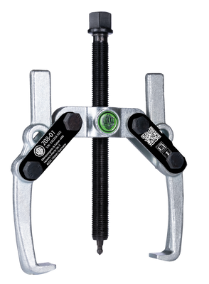 KUKKO 208-01, 3-armed lug puller "Economy" 170 x 125 mm with oscillating and height-adjustable puller legs_main