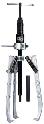 KUKKO 209-2-B, 3-Jaw puller with oscillating puller arms, adjustable reach, hydraulic spindle, up to 450 mm spread, 400 mm reach_main