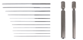 KUKKO 245-004, Dowel Pins Set, 12-piece, 0.6 - 1.9 mm_main