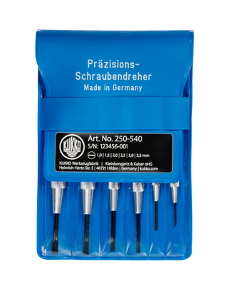 KUKKO 250-540, Watchmaker screwdriver set_main