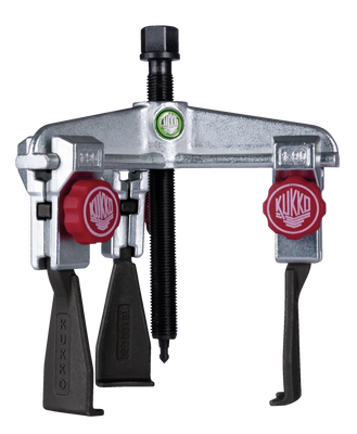 KUKKO 30-10+S, 3-arm universal puller 120 x 100 mm with narrow, quick-adjustable trigger hooks_main