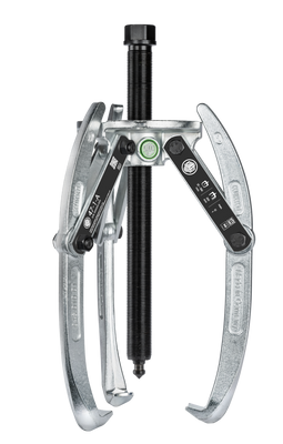 KUKKO 47-1-A, Heavy-duty, 3-arm universal puller 300 x 300 mm with swiveling puller legs and combination crosshead_main