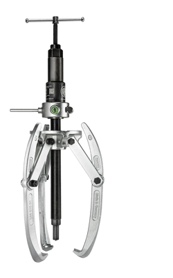 KUKKO 47-2-B, Heavy-duty, 3-arm universal puller 500 x 450 mm with swiveling puller legs, combination crosshead and grease-hydraulic spindle (tractive force up to 15 t)_main