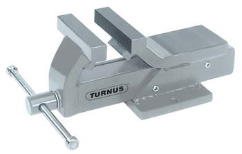 KUKKO 520-100-G, All-steel vise with  jaw spread, 22 mm jaw height, up to 120 mm spread (Gray)_main