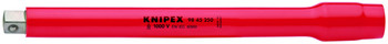 Knipex 98 45 250, 10" Extension Bar, 1/2" Drive-1000V Insulated_main