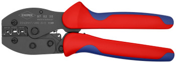 Knipex 97 52 35, 8 1/2" Crimping Pliers For Non-Insulated Open Plug-Type Connectors (Plug Width 4.8 and 6.3 mm)_main