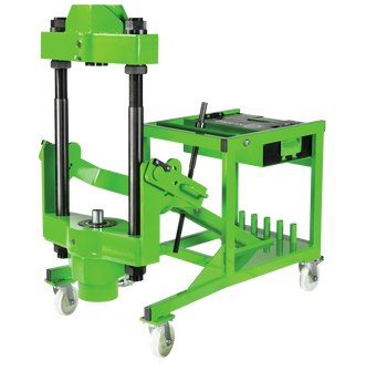 KUKKO Y-AP-75, Mobile Hydraulic Axle Stem Press "AXLE" with 75 t max. pressing force_main