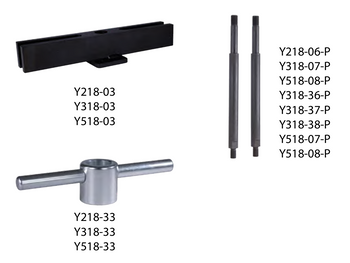 KUKKO Y318-41-P, Pair of connectors for side screws_main