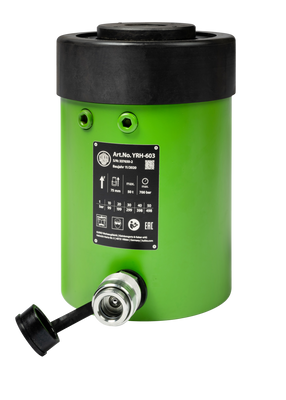 KUKKO YRH-603, Hydraulic hollow piston cylinder with max. 60 t tension force, 75 mm stroke, external thread pressure cylinder 6 1/4"-12 UN_main