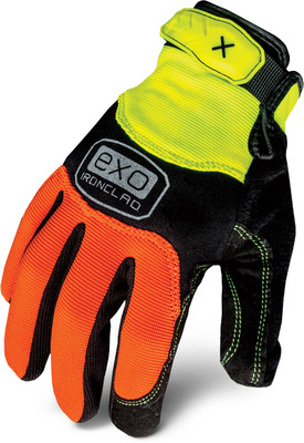 Ironclad EXO2-HZA-06-XXL, Exo Pro Hi-Viz Abrasion Glove, XXL, 1 pair_main