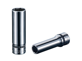 Nepros NB3L-5/16, 3/8"sq. SAE Deep Sockets, 6pt., 5/16in_main