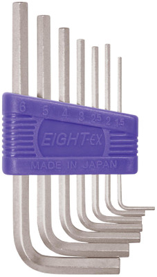 Eight Tool RS-7,  Hex Key 7Pcs.  1.5-6mm Set_main