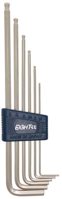 Eight Tool TLS-6,  Taper Head Hex Key 6Pcs. Set 1.5-5mm_main