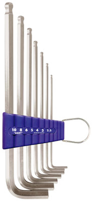 Eight Tool TLS-7,  Taper Head Hex Key 7Pcs.  2.5-10mm Set_main