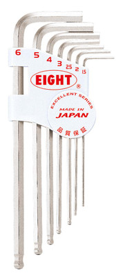 Eight Tool TMS-7, Taper Head Hex Key Wrench, Long Length_main