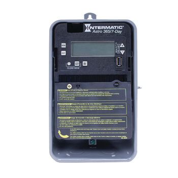 Intermatic ET2805CR, Astronomic 7-Day/365 Day 1-Circuit Electronic Control, 120-277 VAC, SPST, Outdoor Metal Enclosure_main
