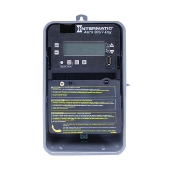 Intermatic ET2825CR, Astronomic 7-Day/365 Day 2-Circuit Electronic Control, 120-277 VAC, 2-SPST/DPST, Outdoor Metal Enclosure_main