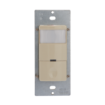 Intermatic IOS-DOV-IV, Commercial Grade In-Wall PIR Occupancy/Vacancy Sensor, Ivory_main