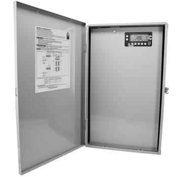 Intermatic ETCB28458PCR, Expanded 8-Pole Lighting Contractor Box, 120 - 480 VAC, 60 Hz,2x 4PST, Outdoor Metal Enclosure_main