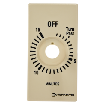 Intermatic FD15MP, Plate for 15-Min without HOLD, Ivory (FD15MC, FD415M)_main