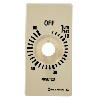 Intermatic FD60MP, Plate for 60-Min without HOLD, Ivory (FD460M, FD60MC)_main