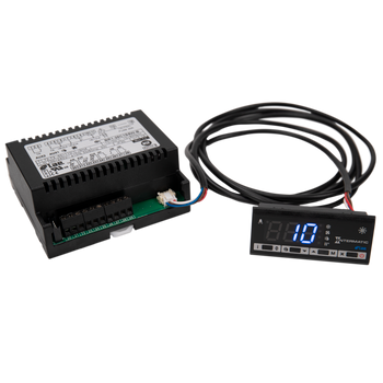 Intermatic BR1-28C1Q5WH-BI, Refrigeration Controller, 3 NTC/PTC Sensors, 1 Digital Input, 100-240 VAC, Screw Terminals, RS485, Propane Suitable_main