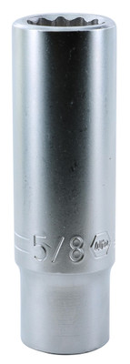 Wiha 33855 12 Point - 1/2" Drive Deep Socket 5/8"_main