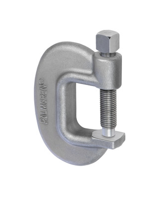 Palmgren 9629088, Super Duty 2” C-Clamp with full closing spindle and short spindle (Zero Series; Bridge Clamp)_main