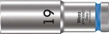 Wera 004559, 8790 HMC Deep socket with 1/2" drive, 19 x 83 mm_main