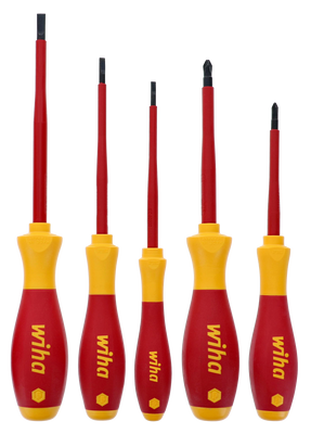 Wiha 32084 5 Piece Insulated SoftFinish Screwdriver Set_main