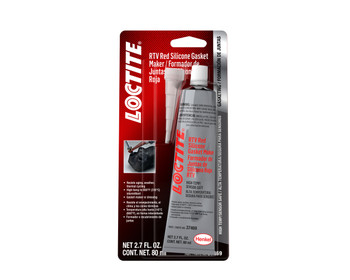 Loctite SI 596 RD, Red High Temp RTV, 8 ml tube, 492001