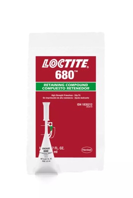 Loctite 1835212, 680 High Strength Retaining Compound, .5 ml Tube_main