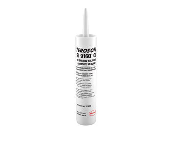 Loctite 475372, Teroson SI 9160 CL Silicone Sealant, 300ml Cartridge_main