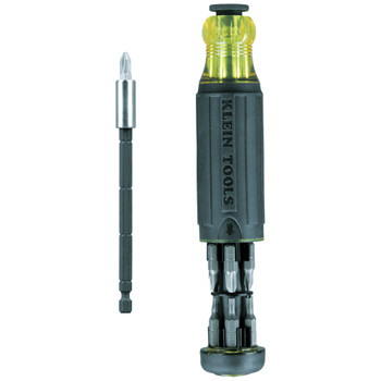 Klein Tools 32303, 14-in-1 Multi-Bit Adjustable Length Screwdriver