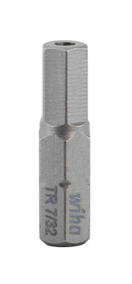 Wiha 71368 Sechskant-Einsatz Bit 7/32 Zoll, 25 Mm, 2er Pack, Made In Germany