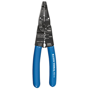 Klein Tools 1010, Long Nose Multi Tool Wire Stripper, Wire Cutters, Crimping Tool
