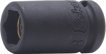Koken 12400AG-1/2 1/4 Sq. Dr. Socket 1/2 6 point Length 25mm Magnet_main
