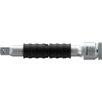 Wera 003525, 8794 SA Zyklop extension with free-turning sleeve, short, 1/4", 1/4" x 75 mm