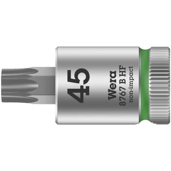 Wera 003059, 8767 B HF TORX® Zyklop bit socket with holding function, 3/8" drive, TX 10 x 35 mm