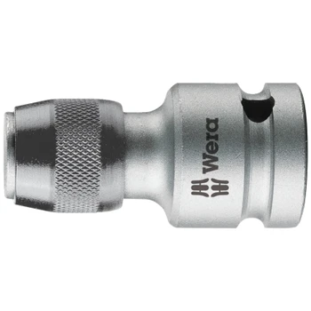 Wera 042760, 784 C 1/2" Adaptor with quick-release chuck, 784 C/1 x 1/4" x 50 mm